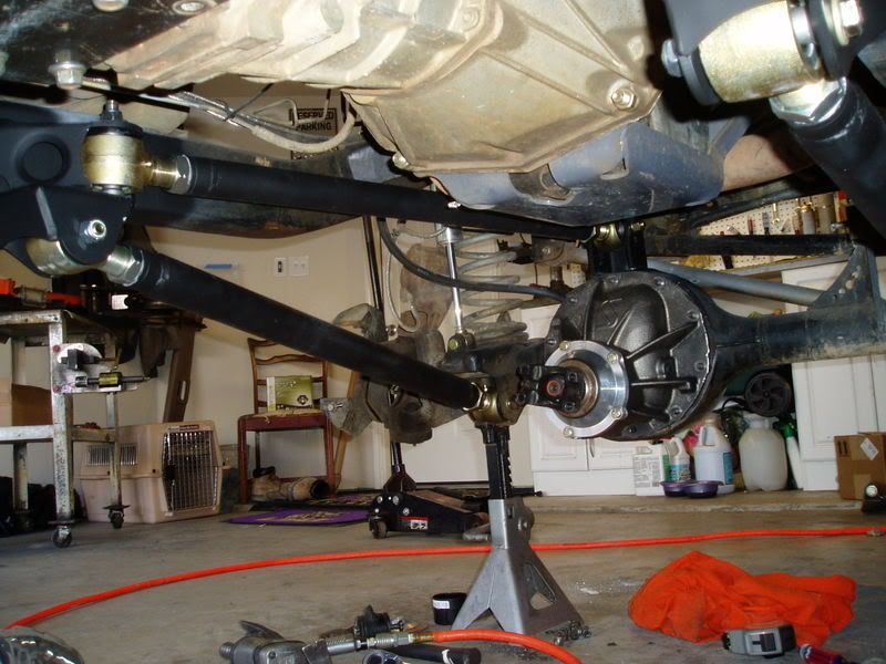 Axle and Suspension redo. 3 link/4link Tru Hi 9 Pirate 4x4